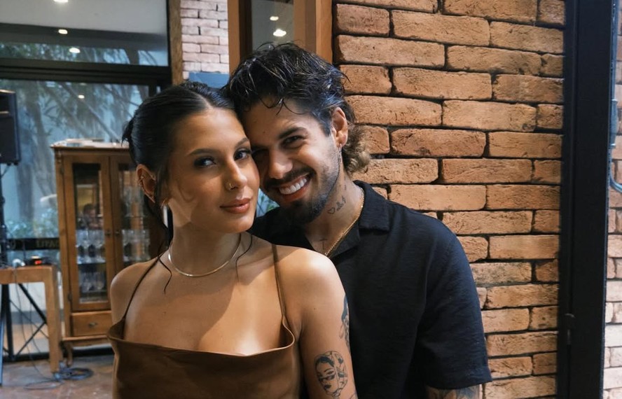 Ana Castela e o namorado Zé Felipe