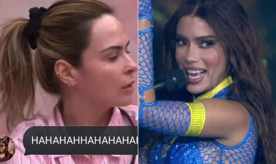 Anitta reage com bom humor a 'macumba' de Ana Paula contra Pedro no BBB 26
