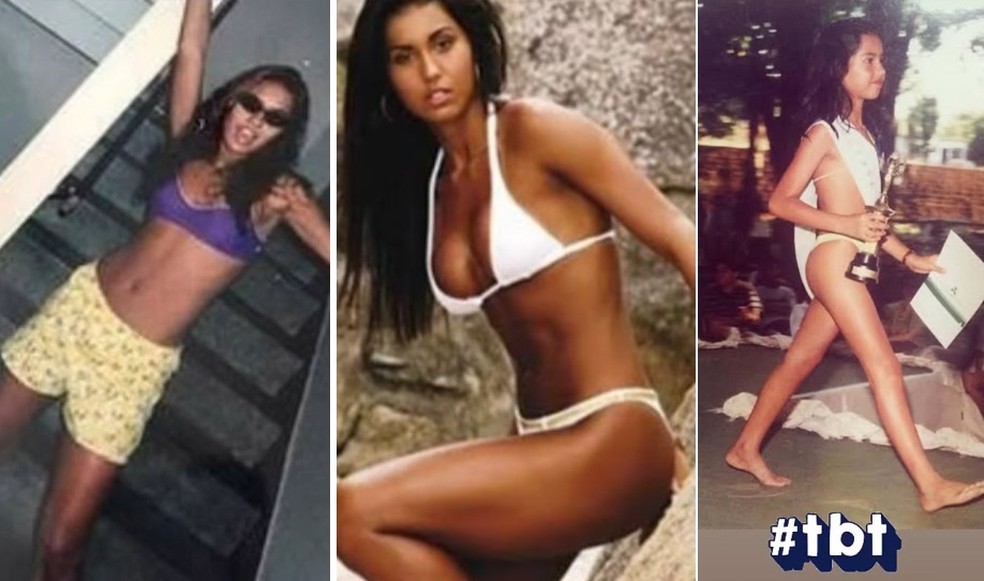 Gracyanne Barbosa posta fotos antigas: 'S&oacute; tinha perna e bochechas' &mdash; Foto: Instagram