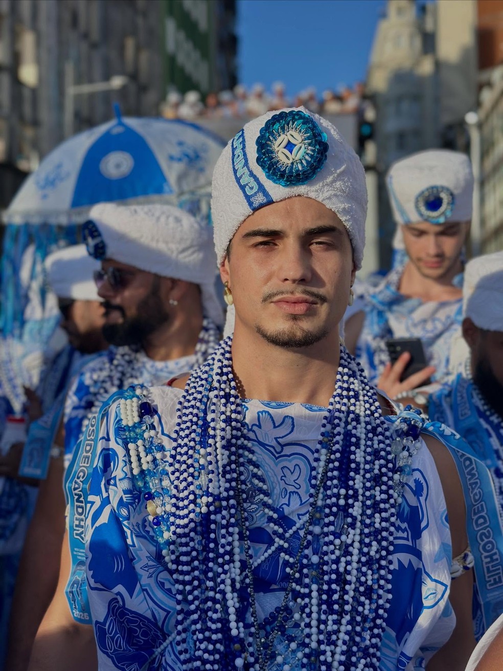 Assim como Anitta, Danilo Mesquita tamb&eacute;m &eacute; do candombl&eacute; &mdash; Foto: Reprodu&ccedil;&atilde;o/Instagram