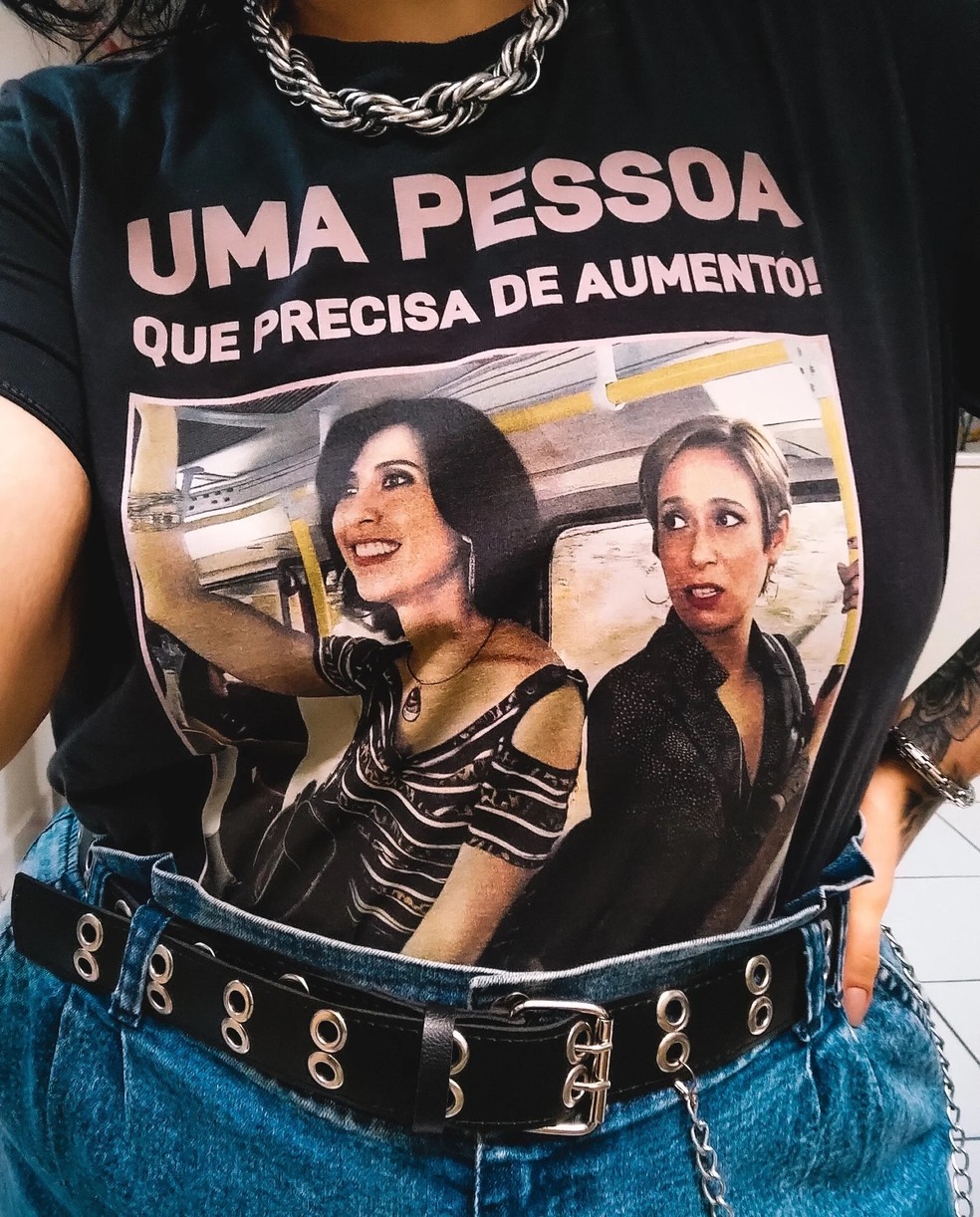 Fantasia, tema de aniversário e até tatuagem: a Fernanda Torres mania — Foto: reprodução/ instagram
