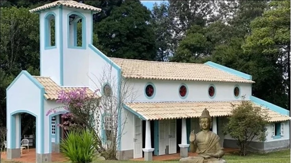 Fazenda de Ana Maria Braga — Foto: rep/ instagram e TV Globo