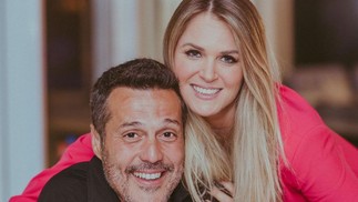 Susana Werner e Julio Cesar renovaram os votos do casamento em abril de 2022 — Foto: Instagram