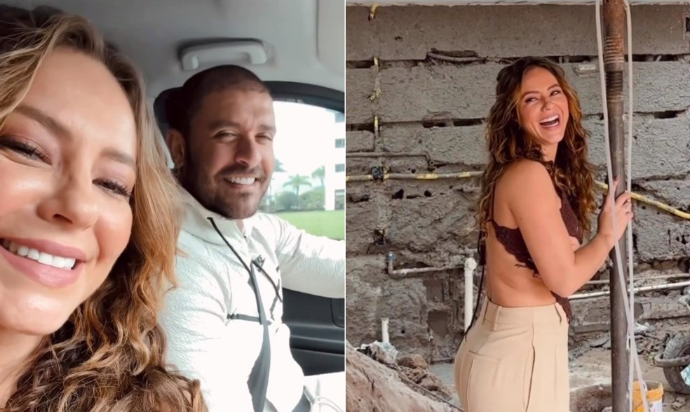 Paolla Oliveira mostra detalhes da casa nova com Diogo Nogueira — Foto: Reprodução/ Instagram