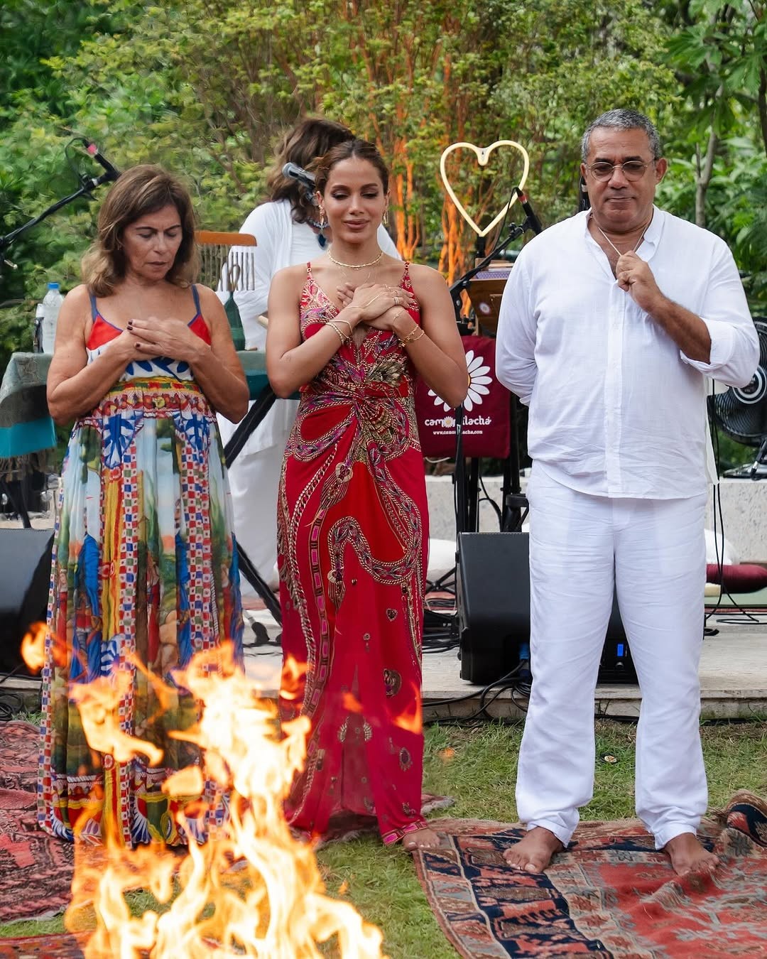 Anitta celebra 32 anos com festa zen — Foto: Instagram