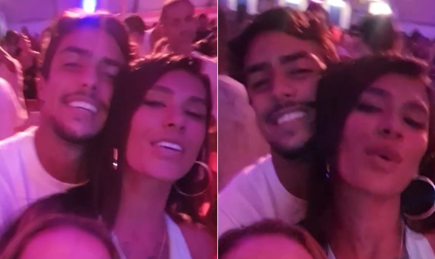 Pocah é vista em clima de romance com ex-jogador de futebol após separação