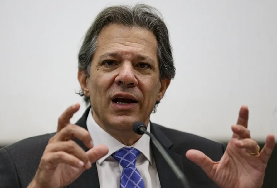 O ministro da Fazenda, Fernando Haddad