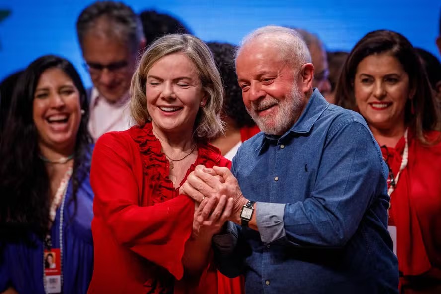 Presidente Lula e Gleisi Hoffmann