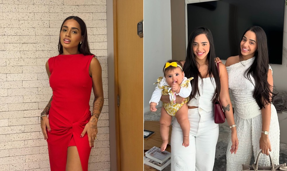 MC Loma e Mirela e Mariely Santos — Foto: Reprodução/Instagram