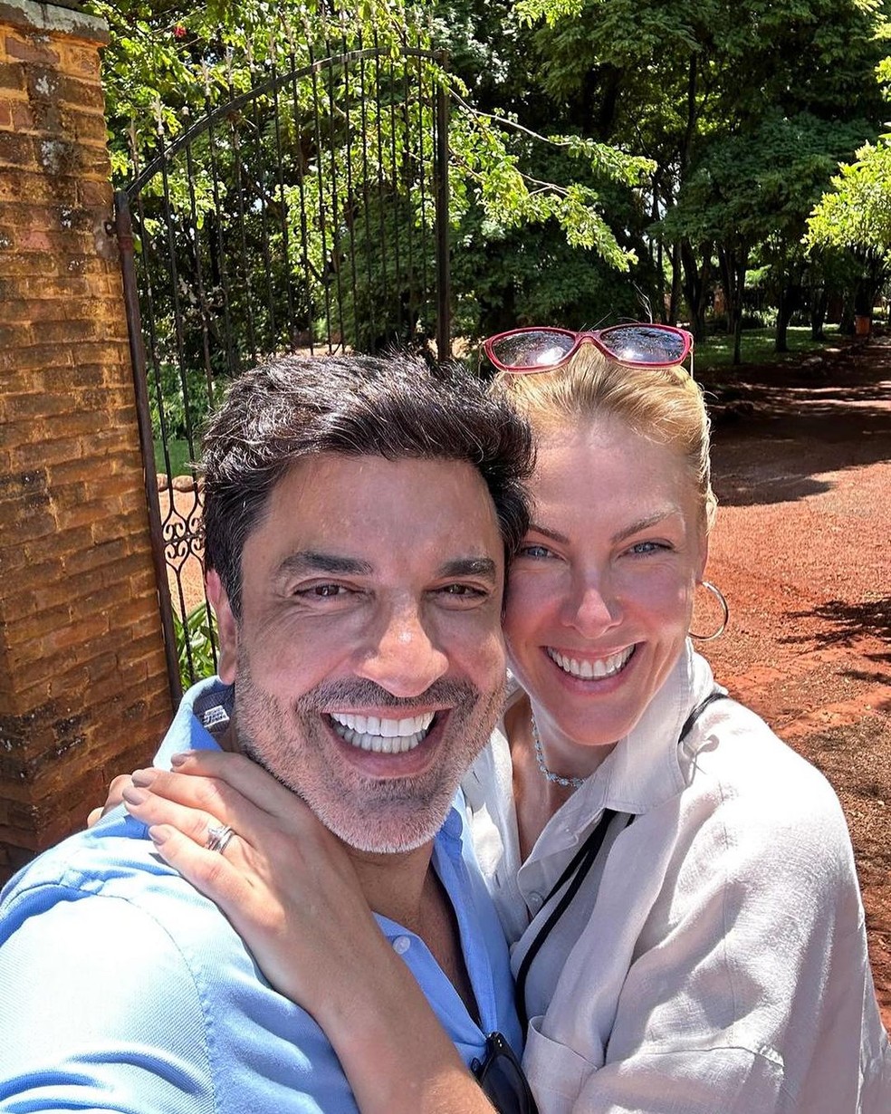 Ana Hickmann assume namoro com Edu Guedes — Foto: Instagram