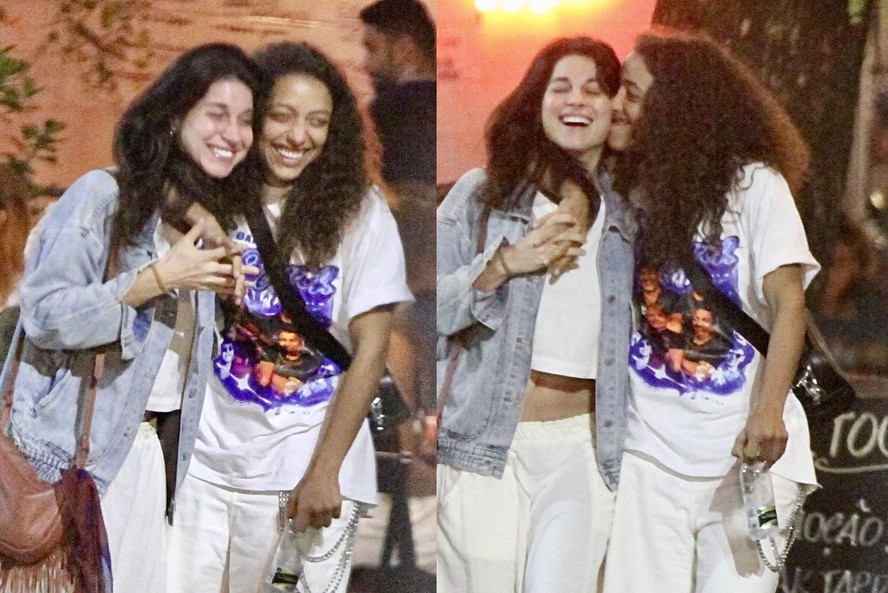 Um mês de romance: Alice Carvalho e Chandelly Braz deixam restaurante ...