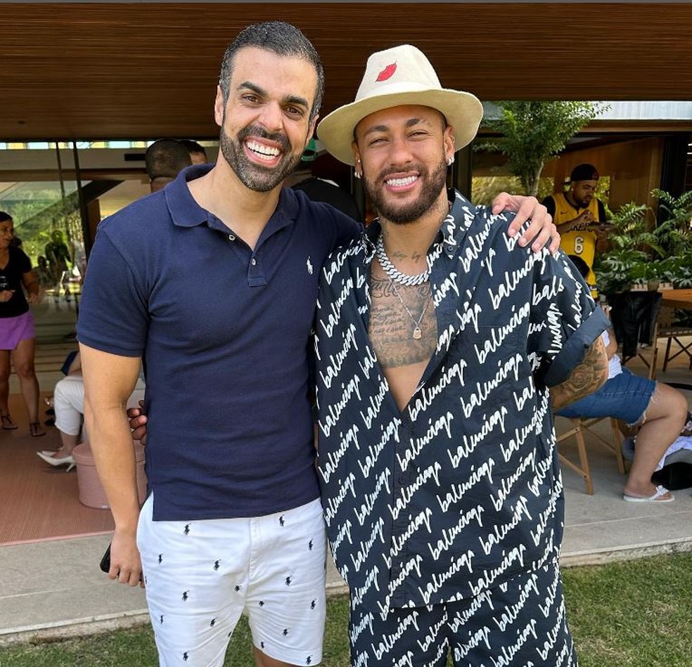 Douglas Tigre e Neymar — Foto: rep/ instagram