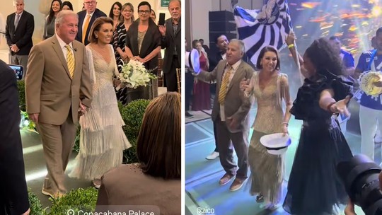 Bodas de Ouro de Zico: Ícone do futebol celebra 50 anos de união em evento suntuoso no Rio