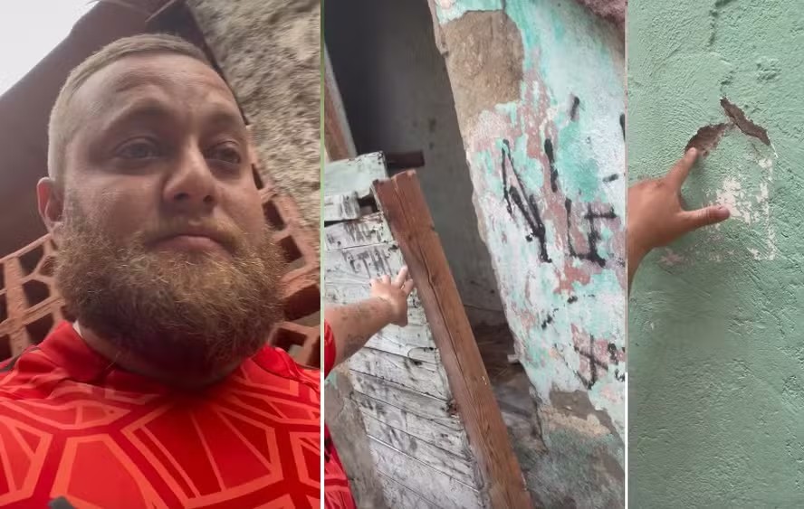 'Livramento', diz ator que mora na Maré e teve a casa alvejada com seis tiros