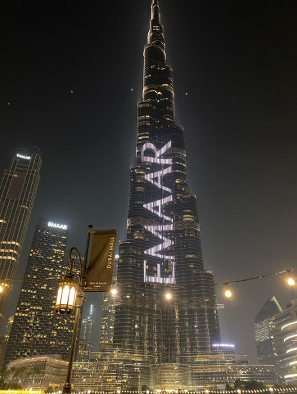 Burj Khalifa, em Dubai, de 828 metros de altura — Foto: Vanessa Moreira / PAGE NOT FOUND