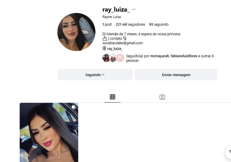 Mulher de Pedro, do "BBB 26", apaga fotos com o rapaz — Foto: Reprodução/Instagram