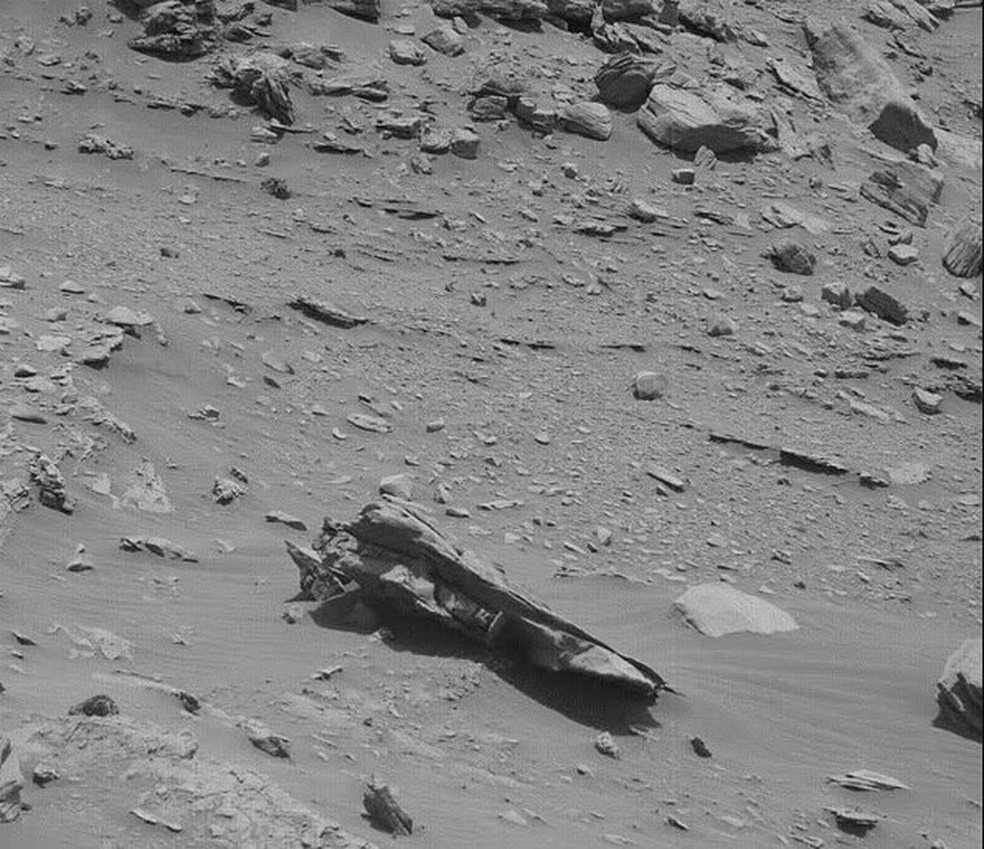 'Misterioso objeto' em Marte dispara teorias sobre vida no planeta vermelho — Foto: Reprodução/Nasa