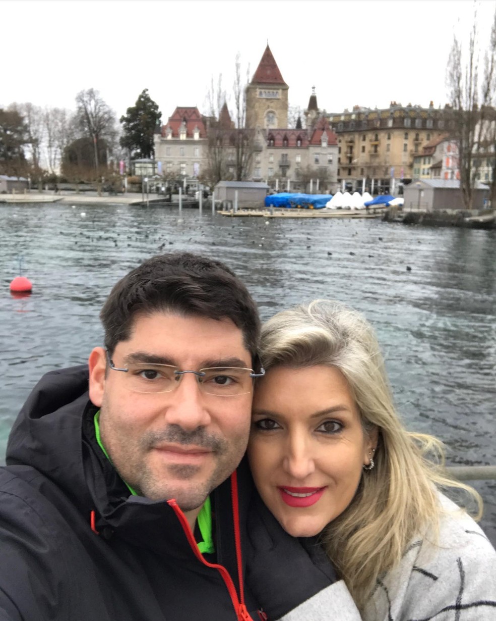 Alexandre Liberato e Raquel — Foto: Reprodução/Instagram