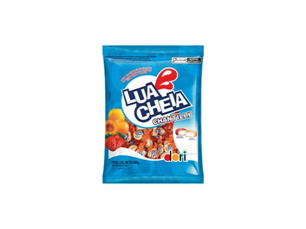 Bala Lua Cheia Chantilly da marca Dori — Foto: Reprodução