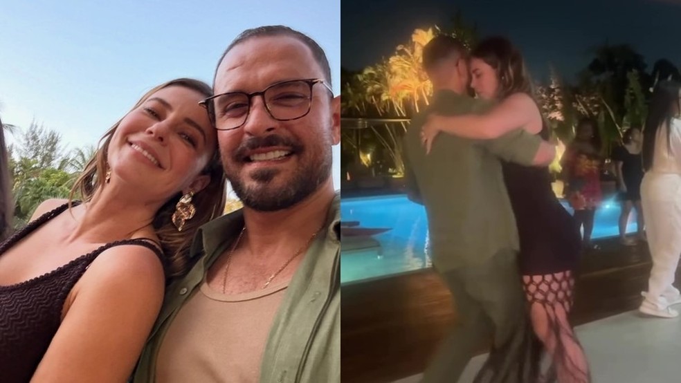 Paolla Oliveira e Diogo Nogueira dançam muito em festa de 'Vale Tudo' — Foto: Instagram/reprodução