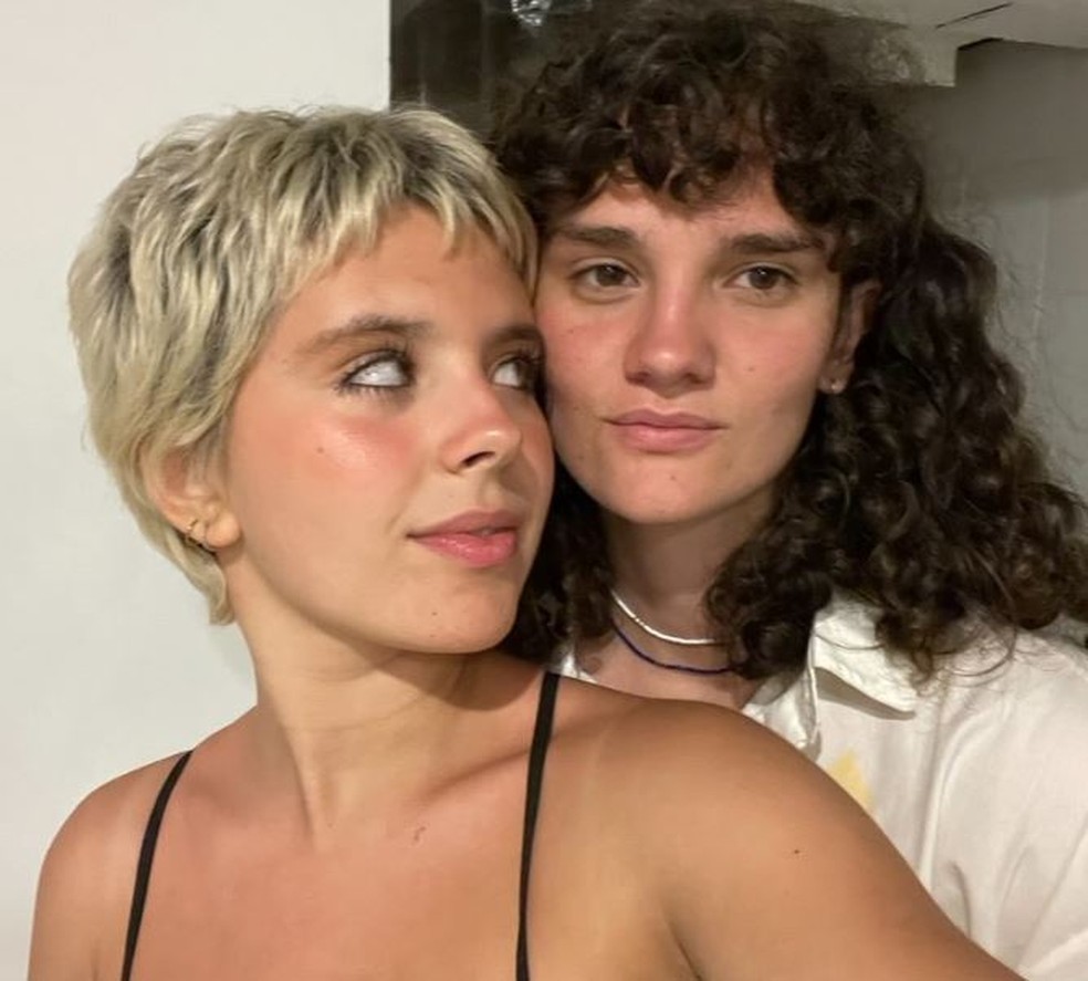 Flor Gil com a namorada, a americana Nikita — Foto: rep/ instagram