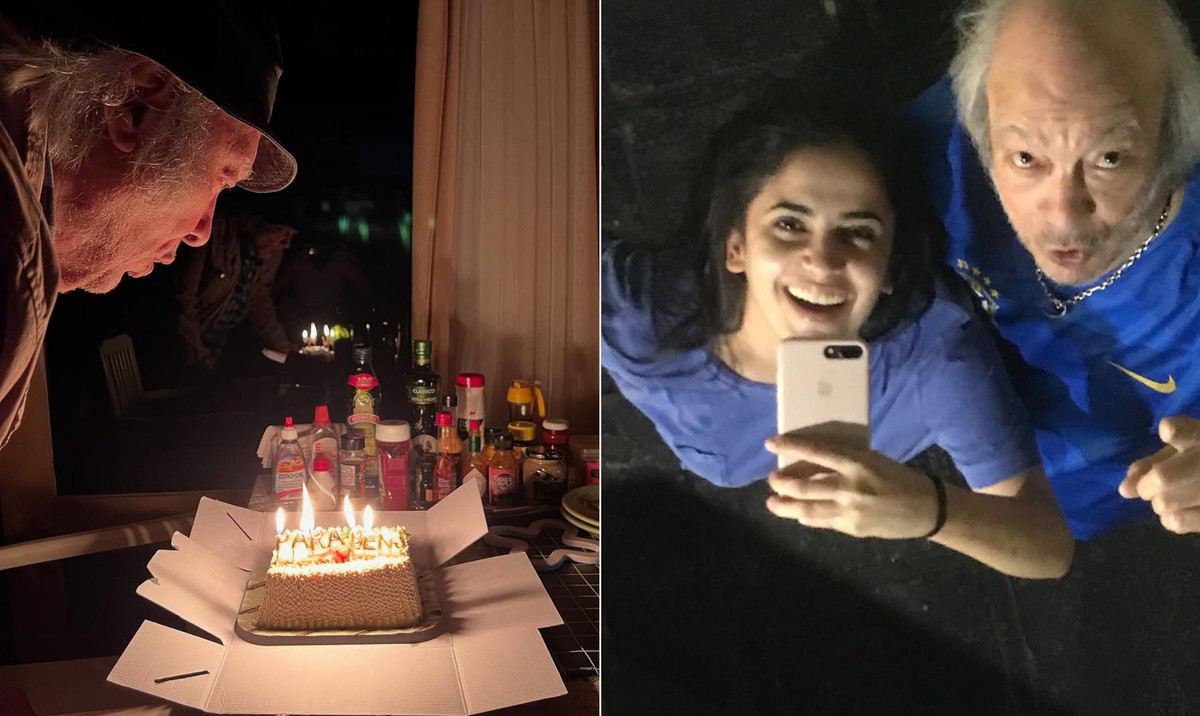 Viúva de Erasmo Carlos recebe mensagens pelo aniversário do cantor e revela culpa por choro: 'Ele vive em mim'