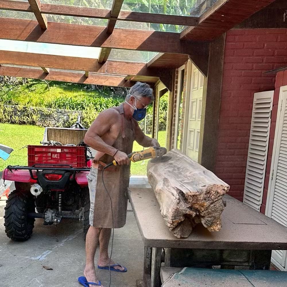 O sítio de Marcello Novaes — Foto: Reprodução/Instagram