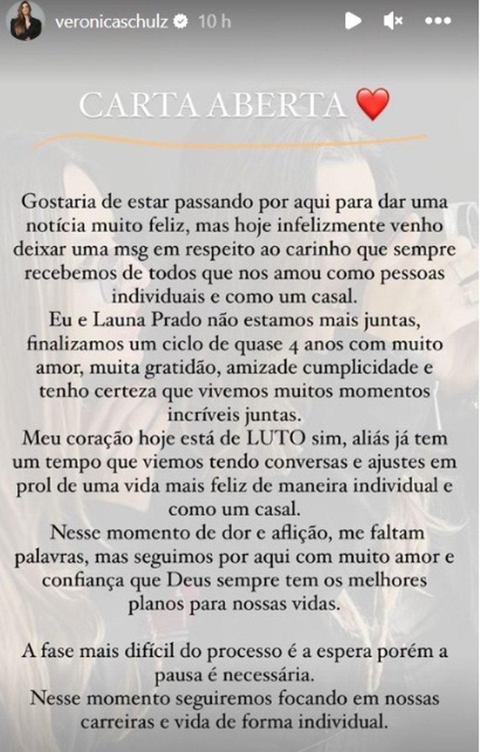 Veronica Statement – ​​Image: Reproduction/Instagram