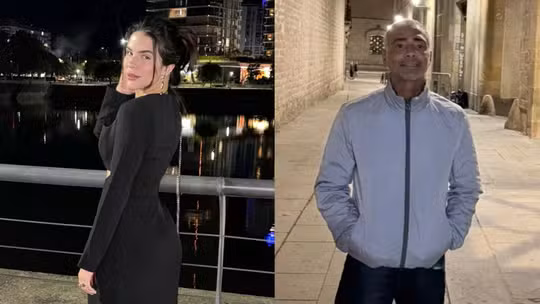 Romário firma romance com estudante e a leva para compromisso na Argentina