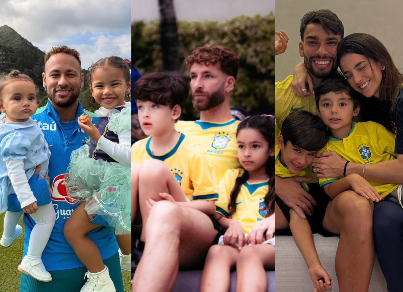 Os mascotes da Copa do Mundo: Filhos de jogadores da seleção roubam a cena na torcida da competição