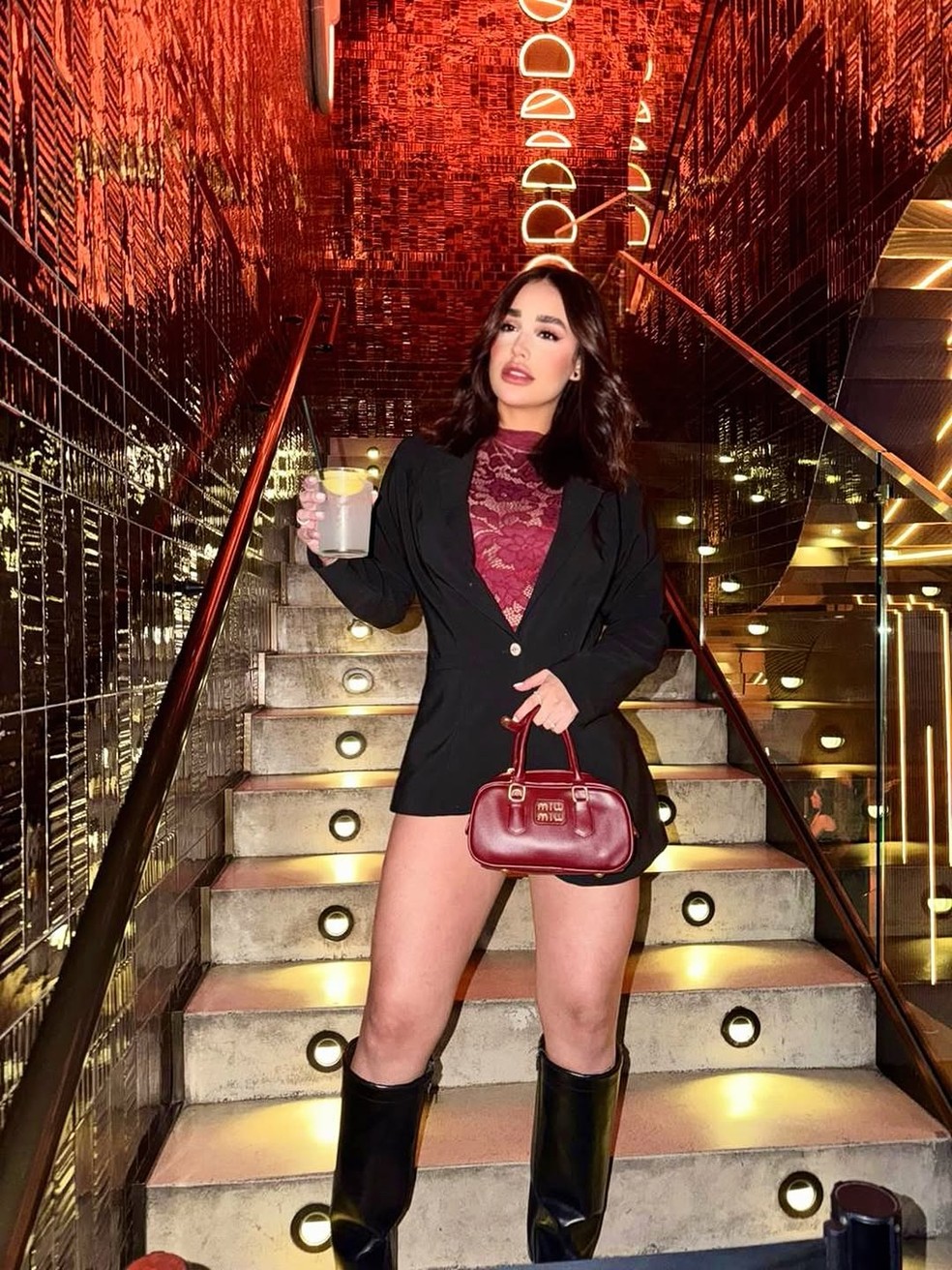 A atriz e modelo Bruna Pinheiro — Foto: Reprodução/Instagram