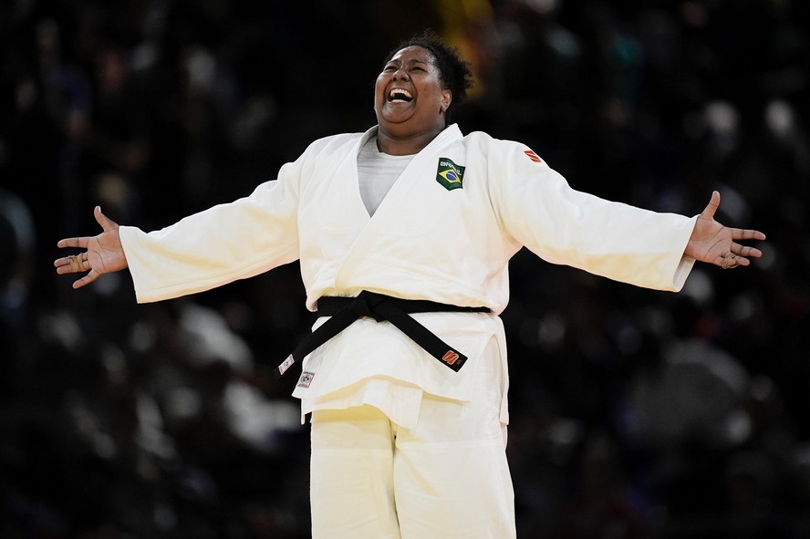 Bia Souza conquista medalha de ouro no judô — Foto: Alexandre Loureiro/COB
