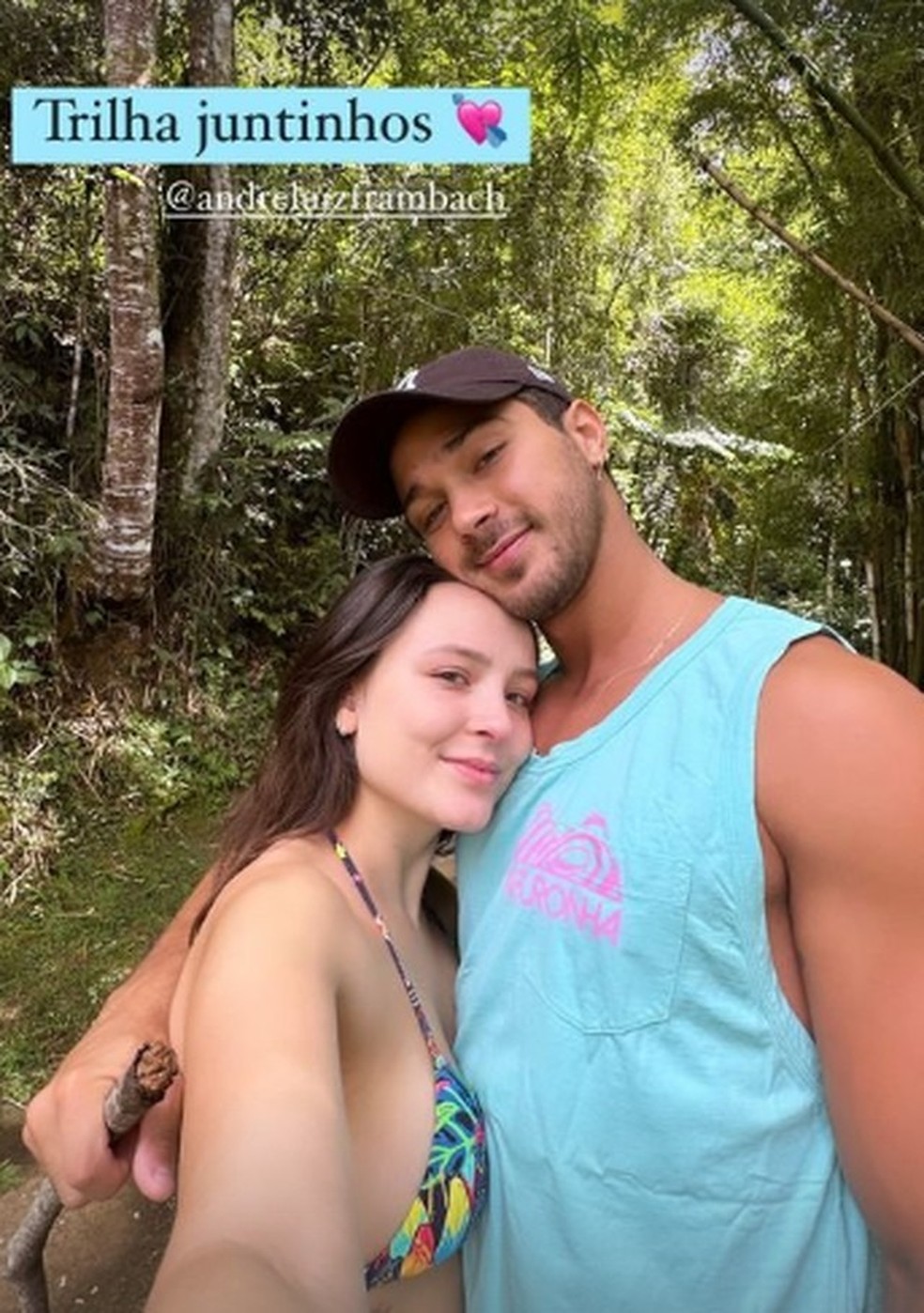 Em lua de mel, André Luiz Frambach faz declaração para Larissa Manoela e  entrega apelido carinhoso: Meu sorvetinho