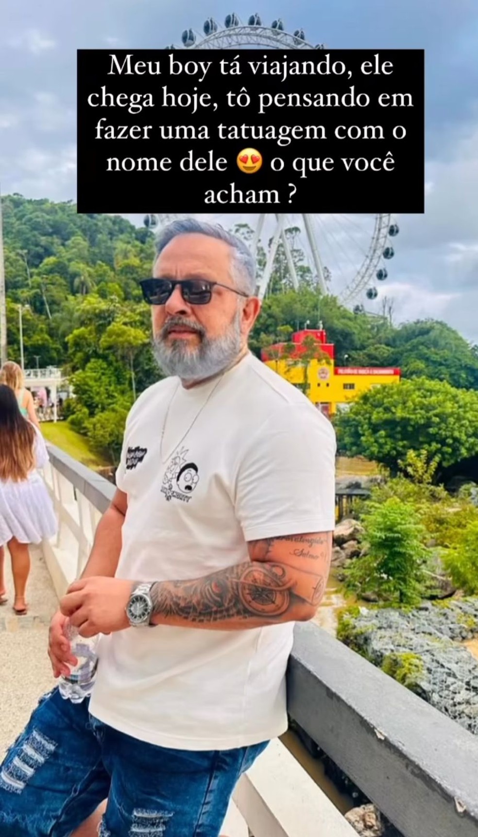 Ruivinha de Marte se declara ao namorado e pede Pix de presente