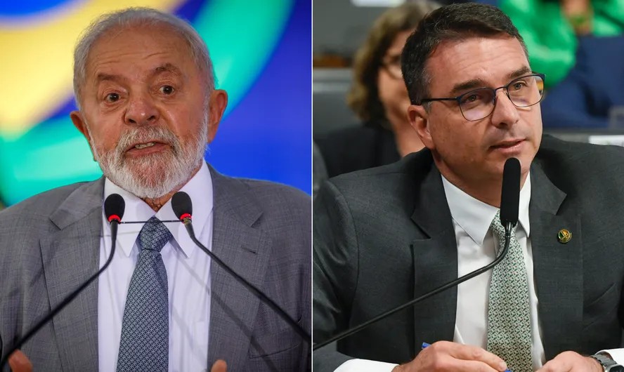 Datafolha: Lula marca 41% de intenções de voto, contra 31% de Flávio Bolsonaro