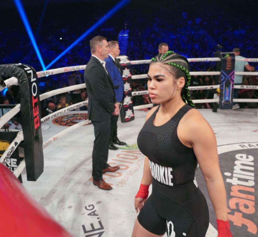 Rachael no UFC — Foto: Reprodução / Redes Sociais
