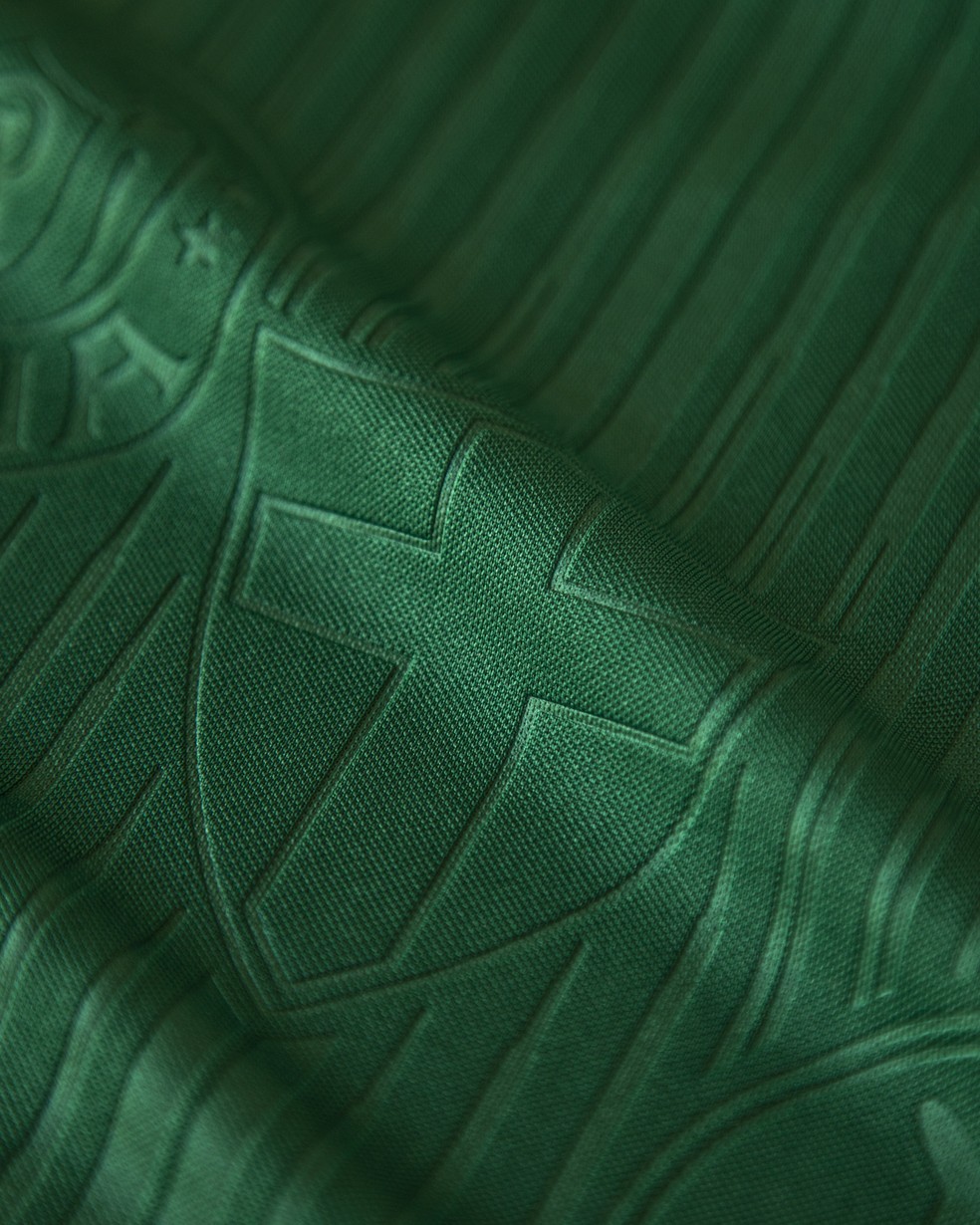 Detalhes da nova camisa do Palmeiras para 2024 — Foto: Divulgação