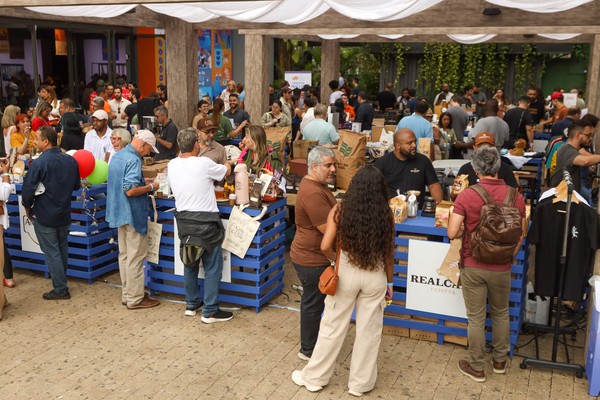 Mais de 60 expositores no Rio Coffee Nation — Foto: Divulgação