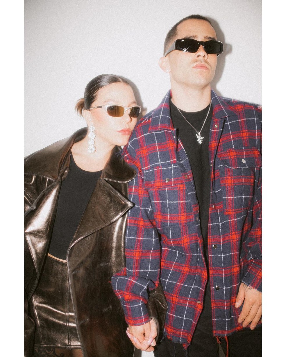 Priscilla Alcantara e DJ Andr&eacute; Laudz assumiram namoro &mdash; Foto: Reprodu&ccedil;&atilde;o/Instagram