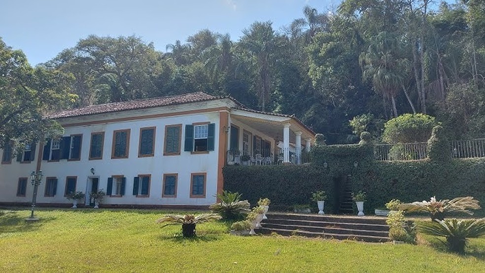 A Fazenda Vista Alegre, a fazenda da Guiomar (Laura Cardoso) da novela "A viagem" &mdash; Foto: reprodu&ccedil;&atilde;o