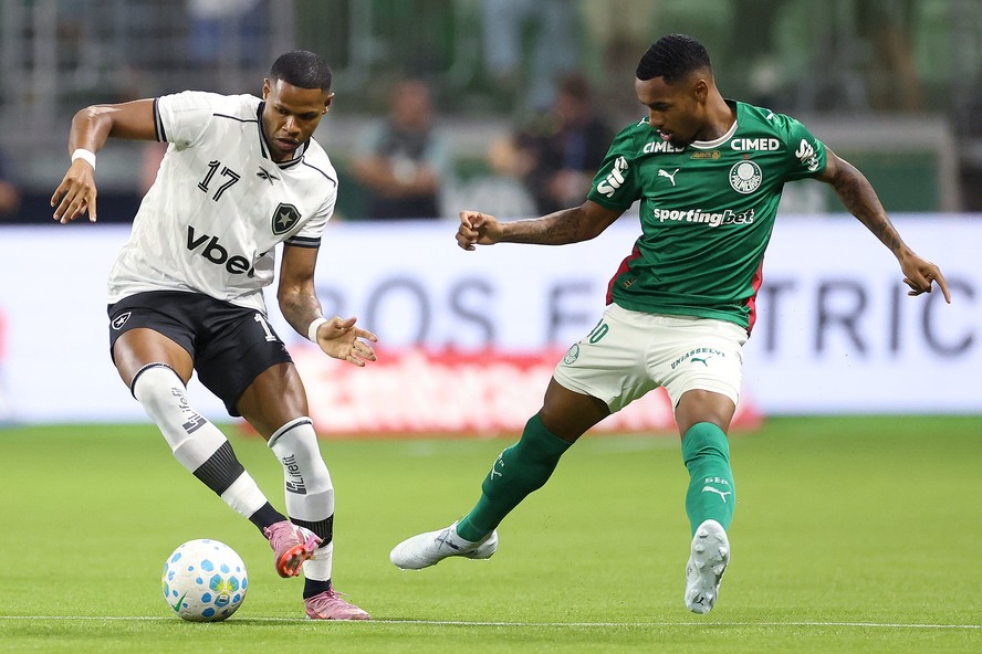 Palmeiras se impõe, vence o Botafogo no Brasileiro e amplia crise no rival