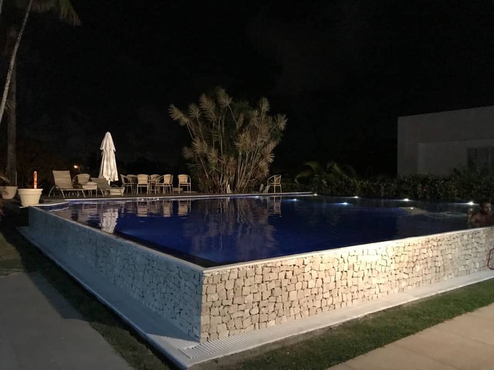 Casa de Pop e Emilene Juarez na Bahia  Foto: Reproduo/Instagram