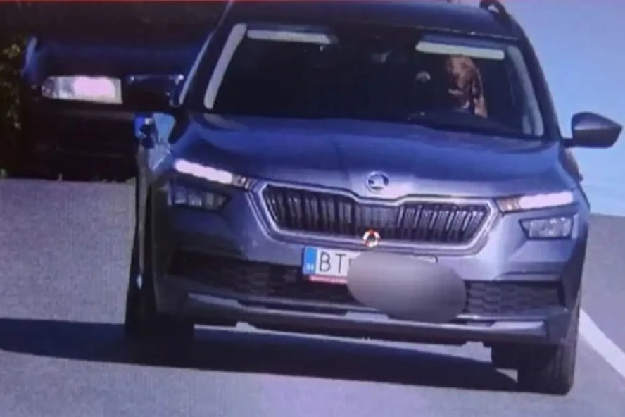 Motorista é multado após cão ser flagrado ao volante de carro, em alta velocidade, na Eslováquia