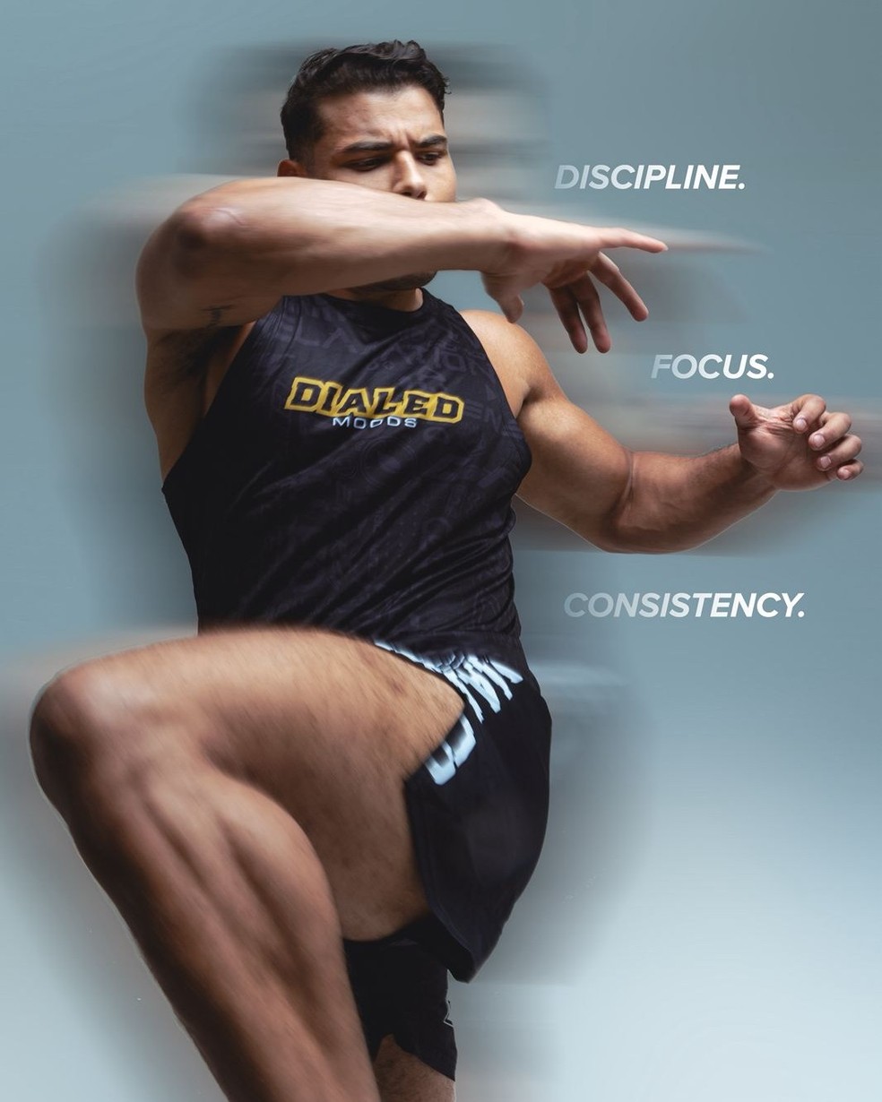 Elogiado por Trump por ser 'bonito demais para lutar', Borrachinha já teve dias de modelo — Foto: Reprodução/Instagram