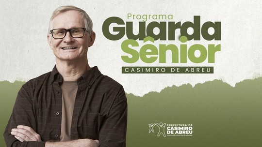 Programa Guarda Sênior garante emprego para a terceira idade em Casimiro de Abreu