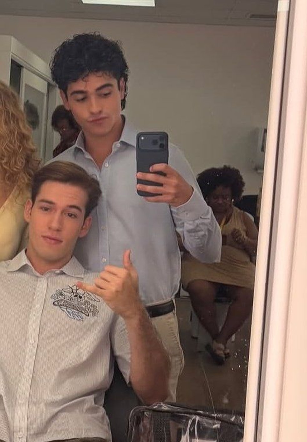 Pietro Antonelli e João Victor Gonçalves — Foto: Reprodução/Instagram