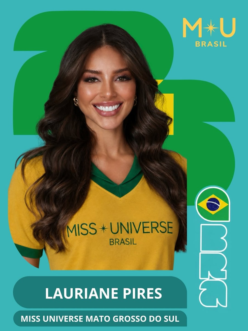 Candidata ao Miss Universe Brasil 2026 — Foto: Divulgação/Miss Universe Brasil