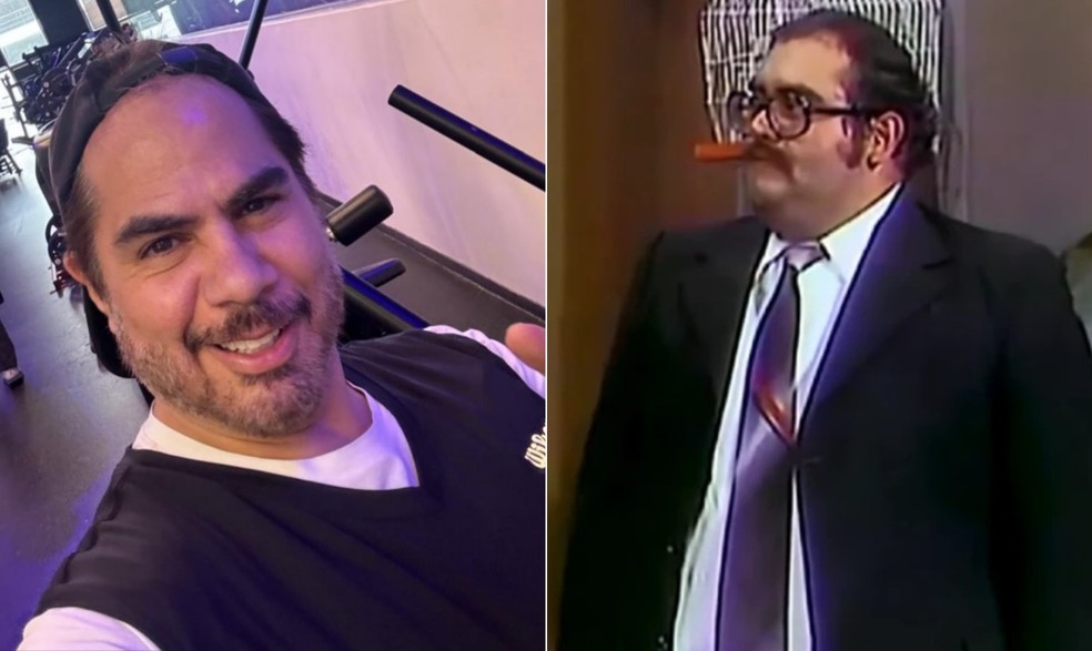 A série também traz Eugenio Bartilotti como Edgar Vivar, o intérprete de Seu Barriga e Nhonho. — Foto: reprodução