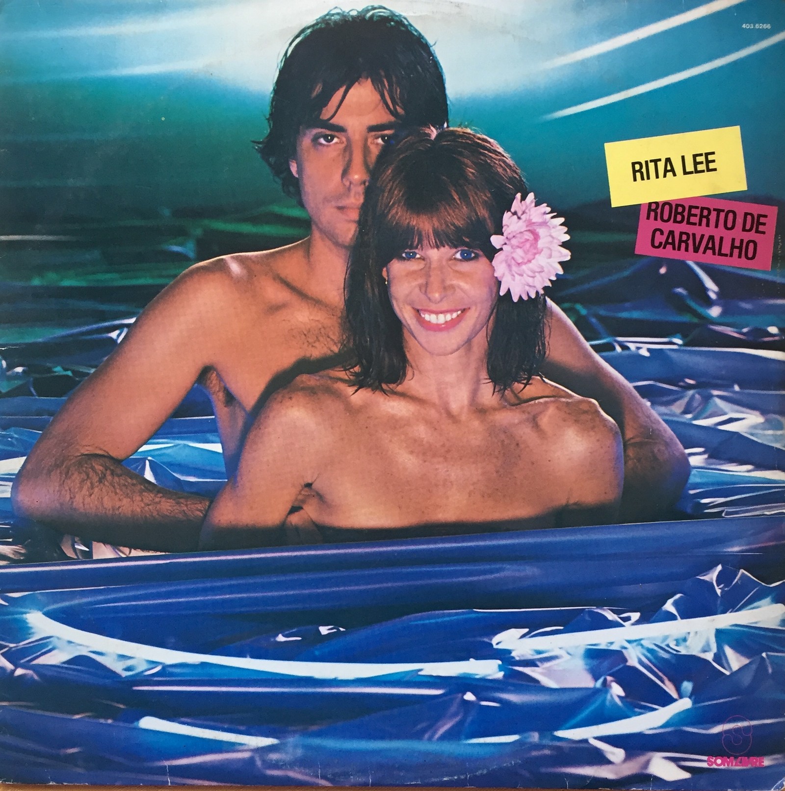 Capa do álbum "Rita Lee Roberto de Carvalho", de Rita Lee e Roberto de Carvalho, de 1982  — Reprodução
