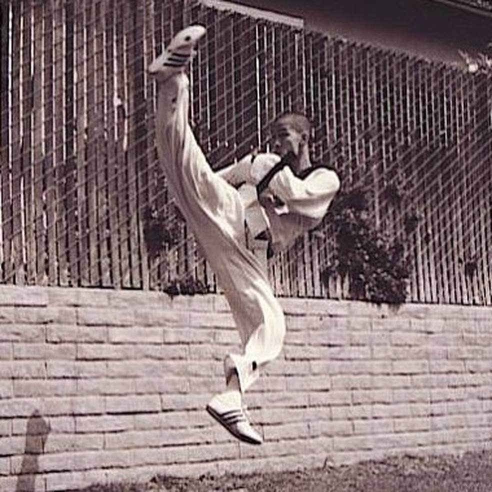 Edmilson Filho foi atleta de taekwondo — Foto: Reprodução/Facebook